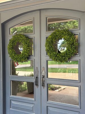 24” Tea Leaf Wreath