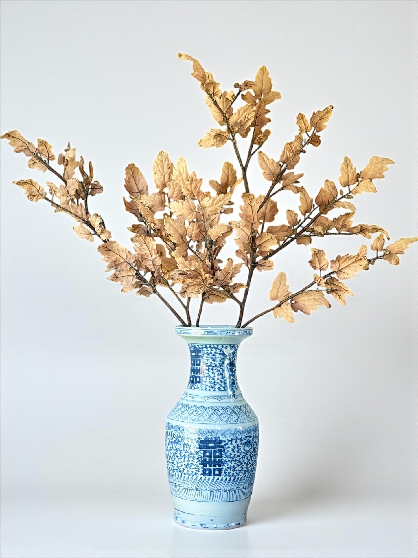 46” Faux Oak Leaf Spray