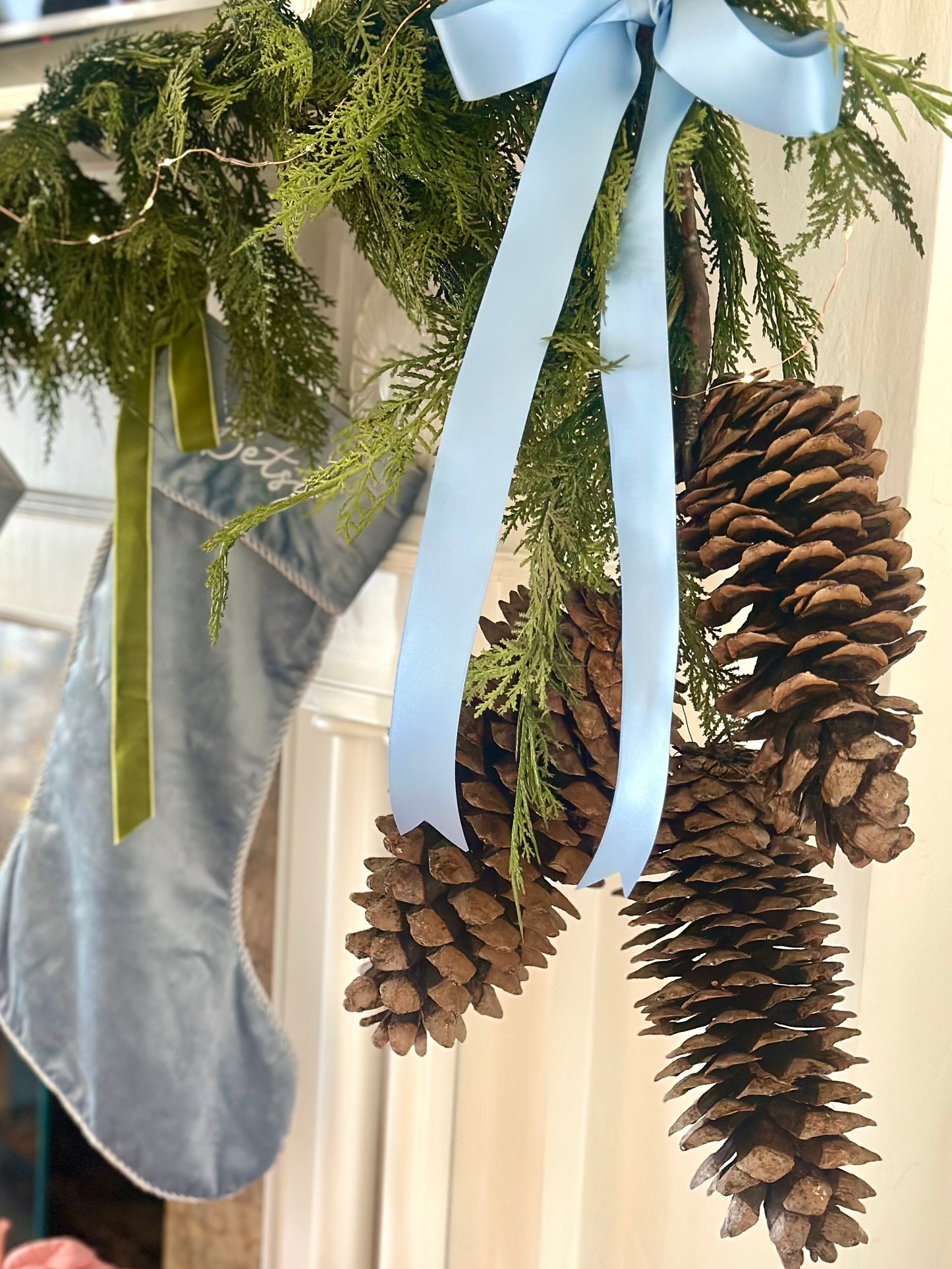 Extra Large Sugar Pinecones: Bundle of 3