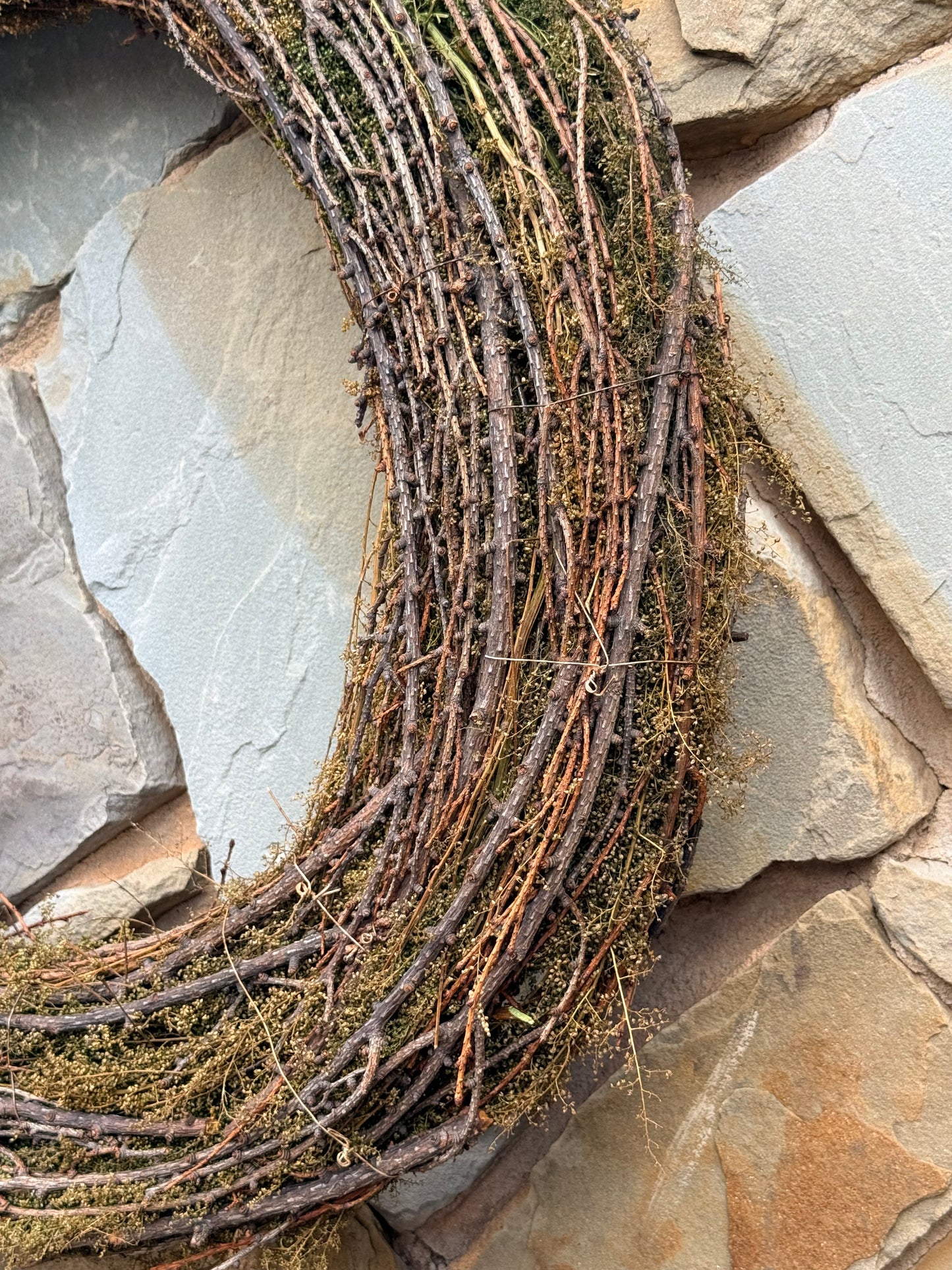 24” Moss & Twig Wreath