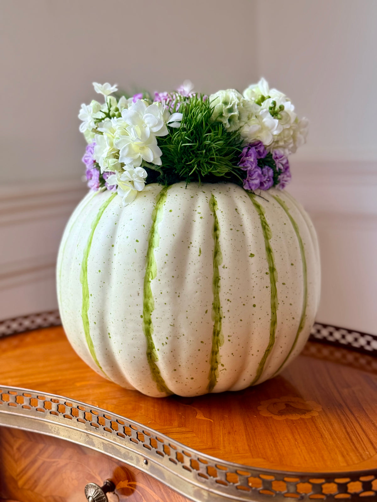 Botanical Faux Pumpkin