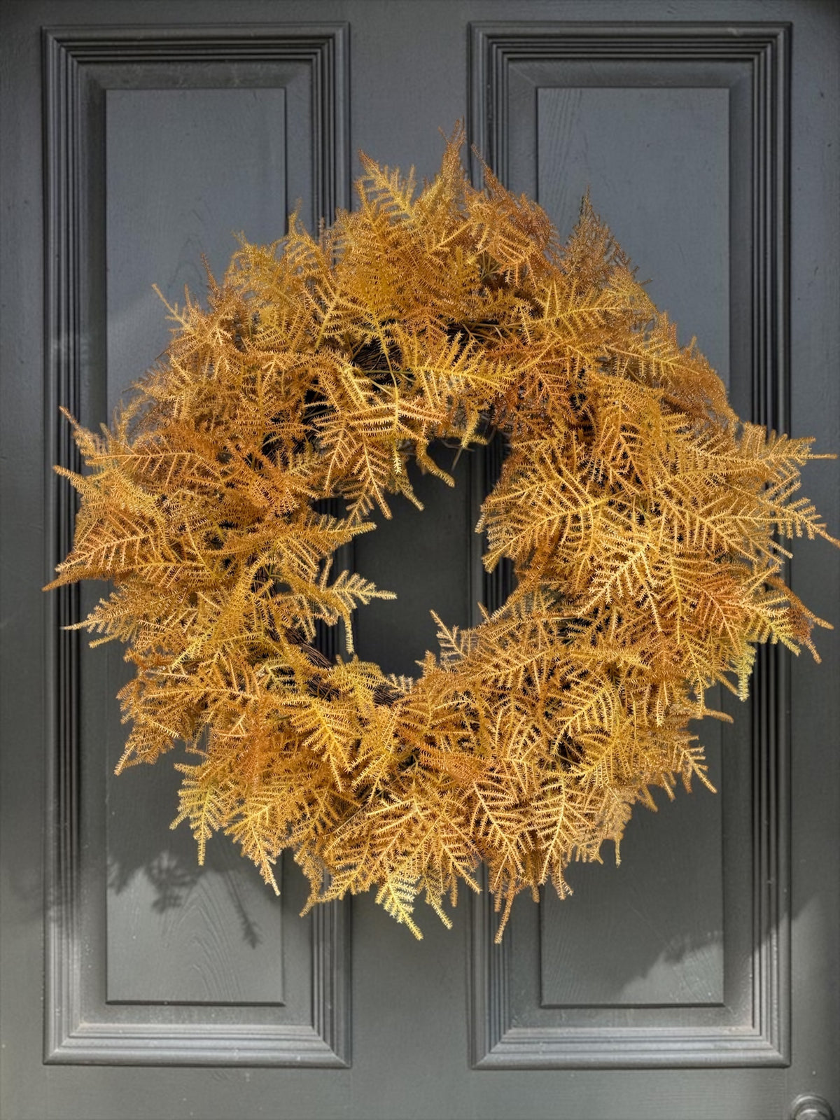 28” Faux Fall Fern Wreath