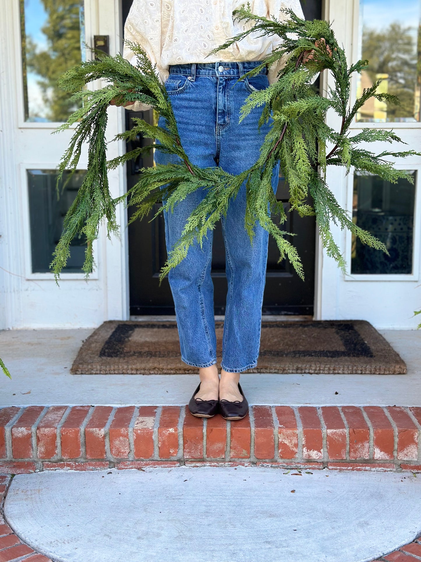 6.5ft Faux Cedar Garland