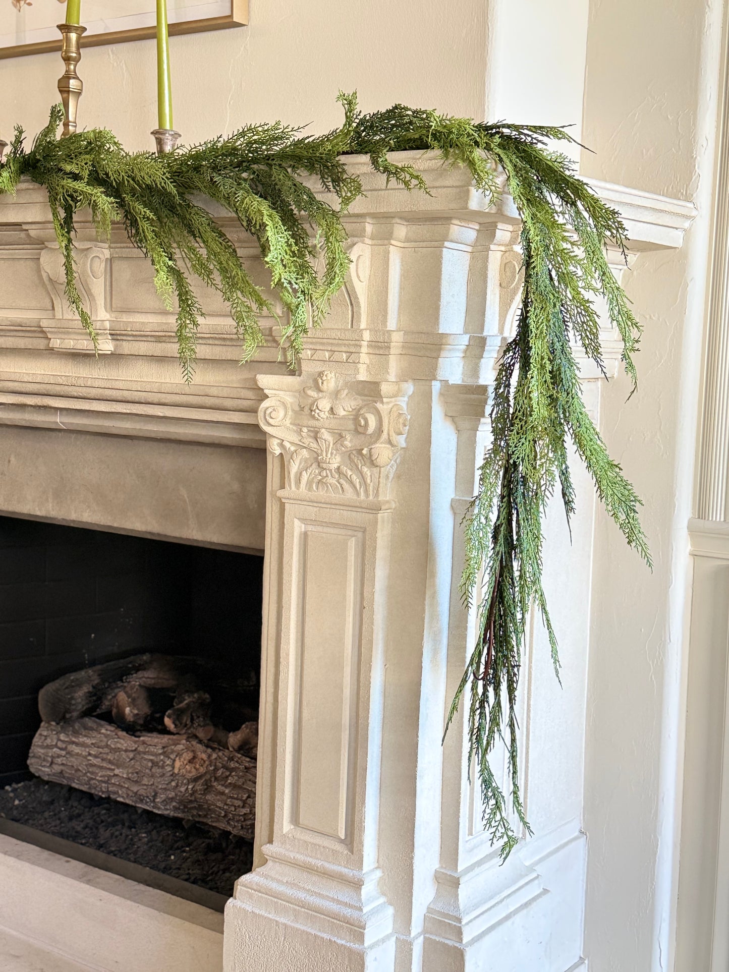 6.5ft Faux Cedar Garland