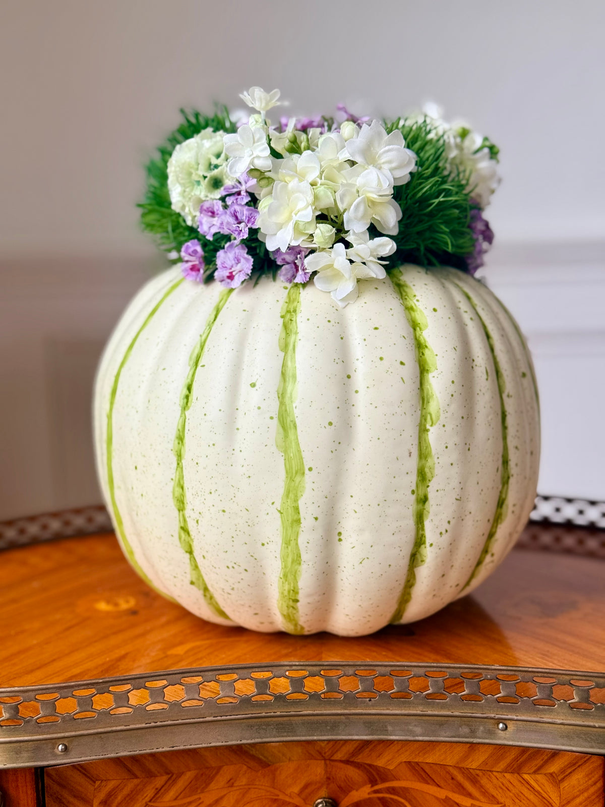 Botanical Faux Pumpkin