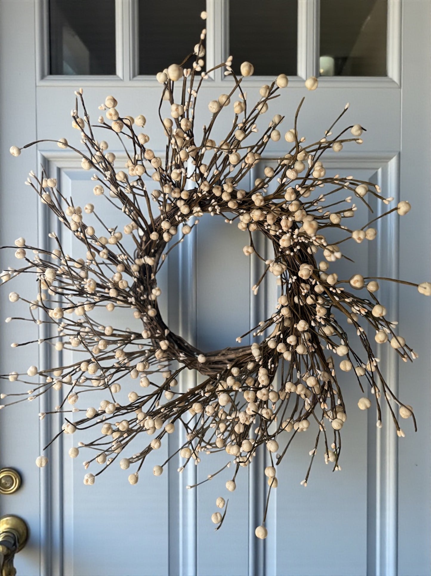 24” Winterberry Wreath